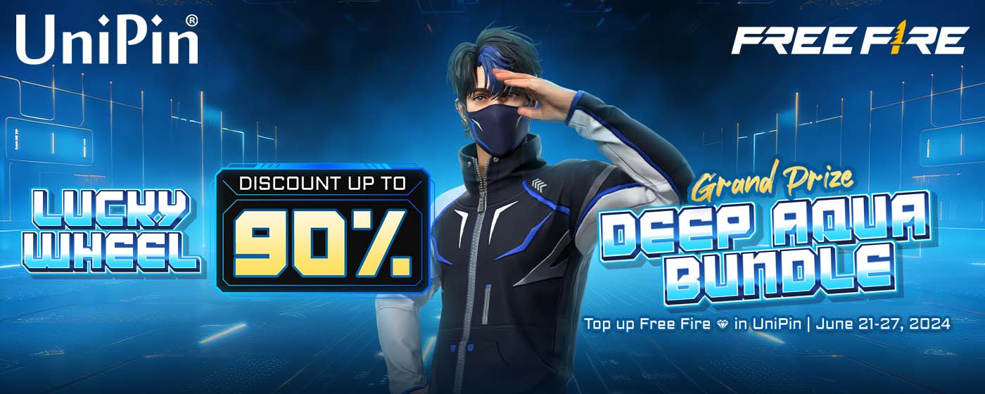 Lucky Shop Is Back In Free Fire With Up To 90% Discount, Featuring Deep Aqua Bundle! (MY)